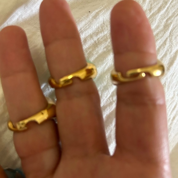 Evil eye 🧿 adjustable rings - Picture 3 of 5